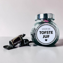 SNOEPPOTJE Voor de TOFSTE juf