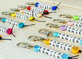 Kanjer-smiley sleutelhangers