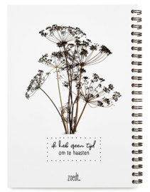 Werkplanner droogbloemen