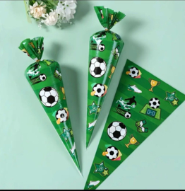Voetbal puntzakken