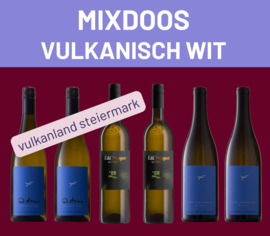 MIXDOOS VULKANISCH WIT - BIO - 6 flessen