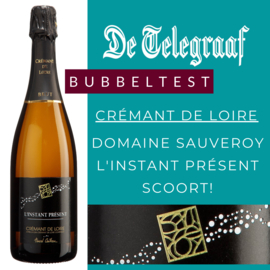 Domaine Sauveroy Instant Présent Blanc Brut Crémant de Loire  I 6 flessen