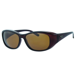 Overzet zonnebril - REVEX - L - bruin