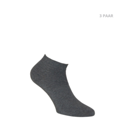 Katoenen sokken - BIKER - 3 PAAR - mix grijs