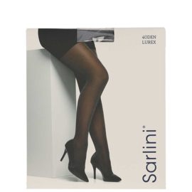 FANTASY - SARLINI 40DEN Lurex - Zwart Goud