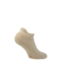 Katoenen sokken - SNEAKER TERRY - zand