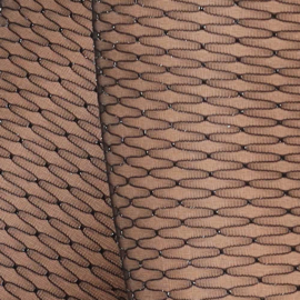FANTASY - SARLINI 40DEN Net Lurex - Zwart Zilver