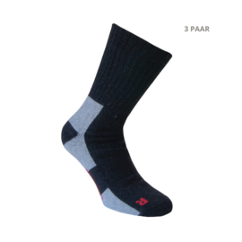 Wollen sokken - THERMO - 3 PAAR - zwart