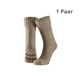 Wollen sokken - HOME Huissokken Dames - ANTI SLIP