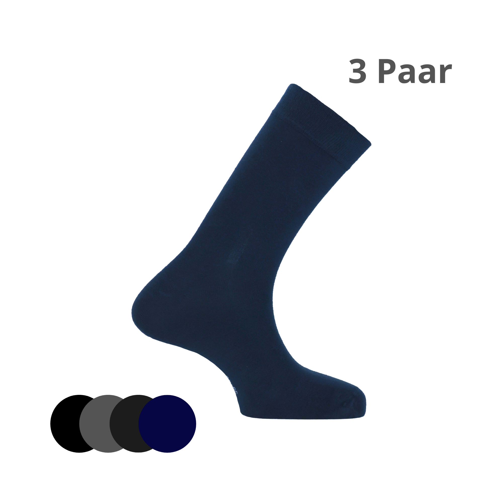 Bamboe Sokken - Naadloos - 3 Paar