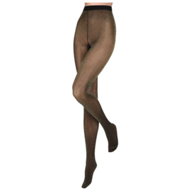 FANTASY - SARLINI 40DEN Lurex - Zwart Goud