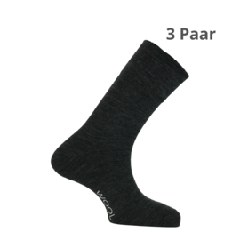 Merino Wol - Apollo Naadloze Antipress Sokken - 3 Paar