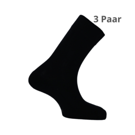 Merino Wol - Apollo Naadloze Sokken met Badstof Zool - 3 Paar