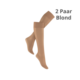 Kniekousen EUREKA - MOUSSE 40 DENIER - 2 PAAR - Anti Press