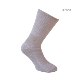Wollen sokken - TRACKING - 2 PAAR - beige