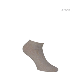 Katoenen sokken - BIKER - 3 PAAR - mix beige