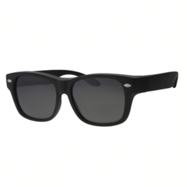 Overzet zonnebril - REVEX - L / XL - mat zwart