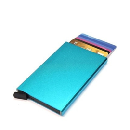 aluminium cardprotector  - FIGURETTA - helderblauw