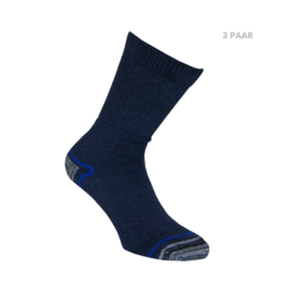 Katoenen sokken - HIKING - antipress boord - 3 PAAR - mix 1