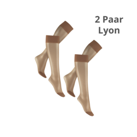Kniekousen EUREKA - LYCRA 20 DENIER - 2 PAAR -  Anti Press