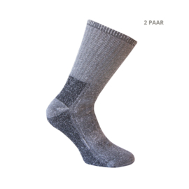 wollen sokken - TRACKING - 2 PAAR - grijs
