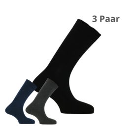 KATOEN - Beertje Naadloze Basic Herensokken ONE SIZE