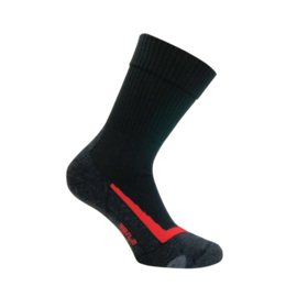 Merino wollen sokken - TREKKING - zwart