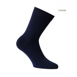 Katoenen sokken -  APOLLO CASUAL - badstofzool -3 PAAR - marine
