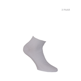 Katoenen sokken - BIKER - 3 PAAR - wit