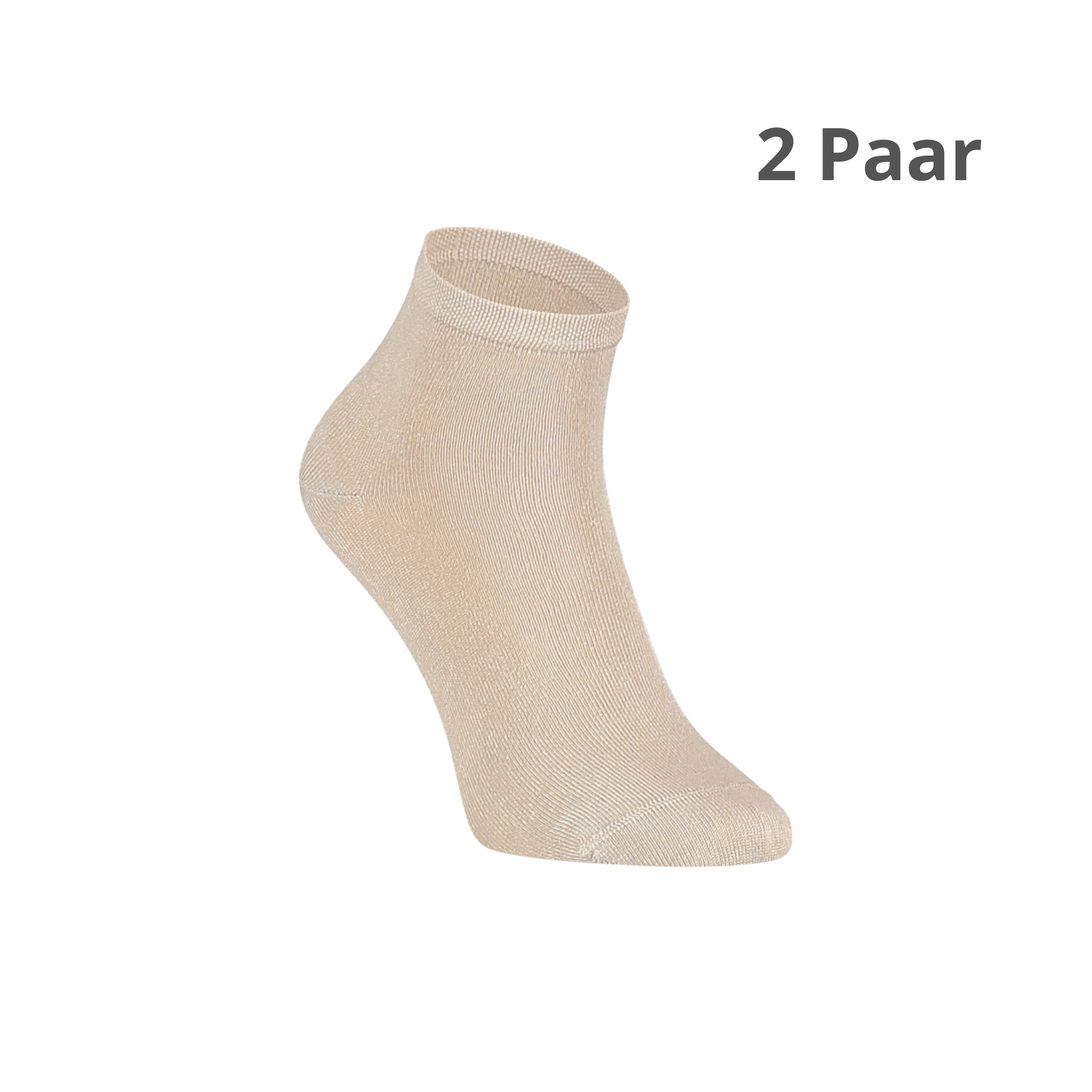 Bamboe sokken - Quarter CROSS -2 PAAR
