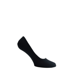 Katoenen sokken - SNEAKER INVISIBLE - GEL -zwart