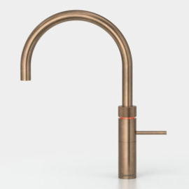 Quooker Fusion Round Messing Patina met PRO3 boiler