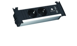 KA2STUSBZB Kapsa inbouw stopcontact - met usb lader