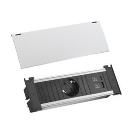 KA1STUSBCW Kapsa inbouw stopcontact - met usb-a en usb-c