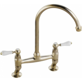 MK1031AB Ludlow Bridge keukenkraan Antique brass