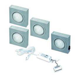 LEDSET4BOXS Bo met schakelaar led sets