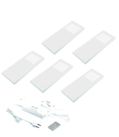 LVSET5SPFDW Slim-pad-f met dimmer led sets Wit