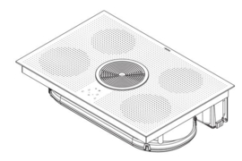 Bora GP4U inductie kookplaat met afzuiging (recirculatie)