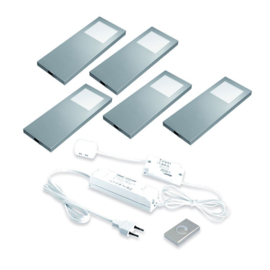 LVSET5SPFDI Slim-pad-f met dimer led sets