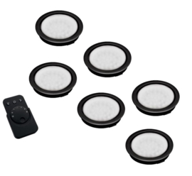 LVSET6MLEZ Moonlight emotion led sets Zwart