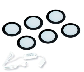 LVSET6FR55Z FR-55 led sets Zwart