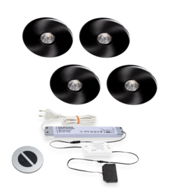 LVSET4SLEZB Super light emotion led sets Zwart