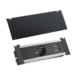 KA1STUSBCZB Kapsa inbouw stopcontact - met usb-a en usb-c