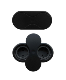 STOV2Z Oval 2st stopcontact