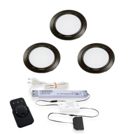 LVSET3CHIEZ Chip emotion led sets Zwart