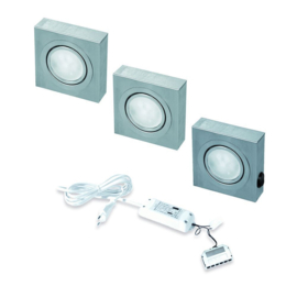 LEDSET3BOXS Box met schakelaar led sets