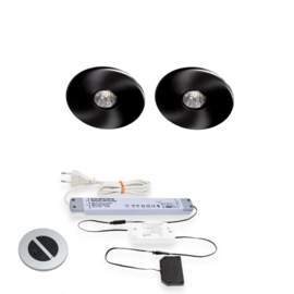 LVSET2SLEZB Super light emotion led sets Zwart