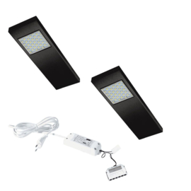 LVSET2DOTSZ Dotty met schakelaar sets Zwart