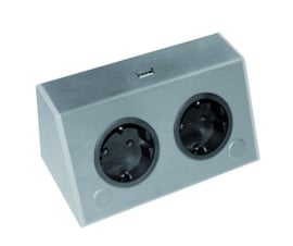 STCT Corner two contactdozen - met usb lader