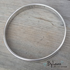 Handschrift op zilver